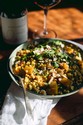 Spiced Golden Beet & Pumpkin Couscous with Cilantro